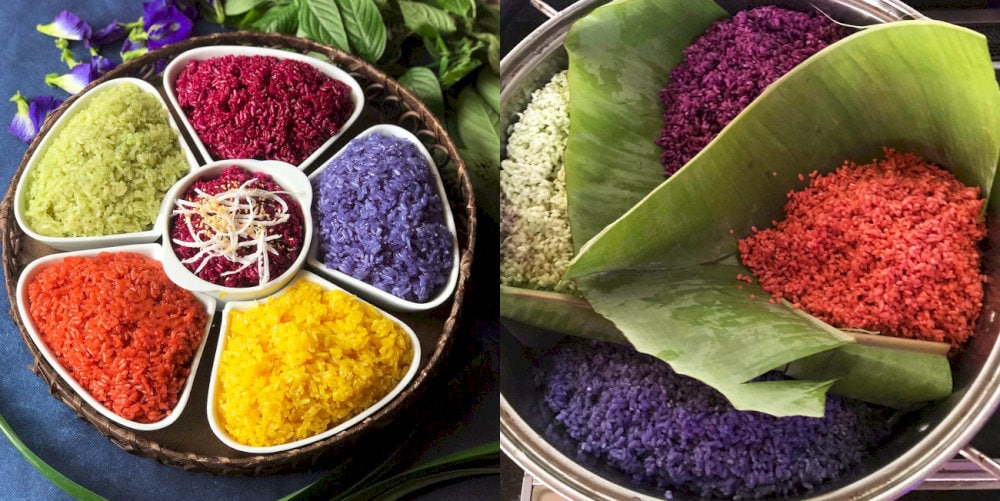Xôi ngũ sắc